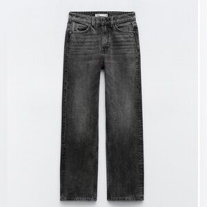 Zara Washed Black Denim